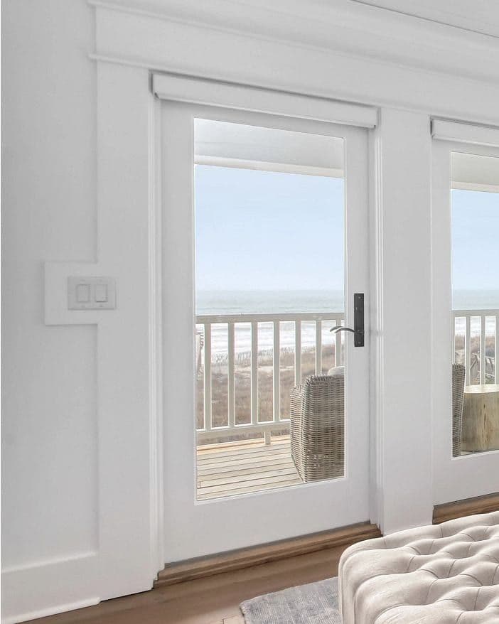 French & Hinged Patio Doors — example installation