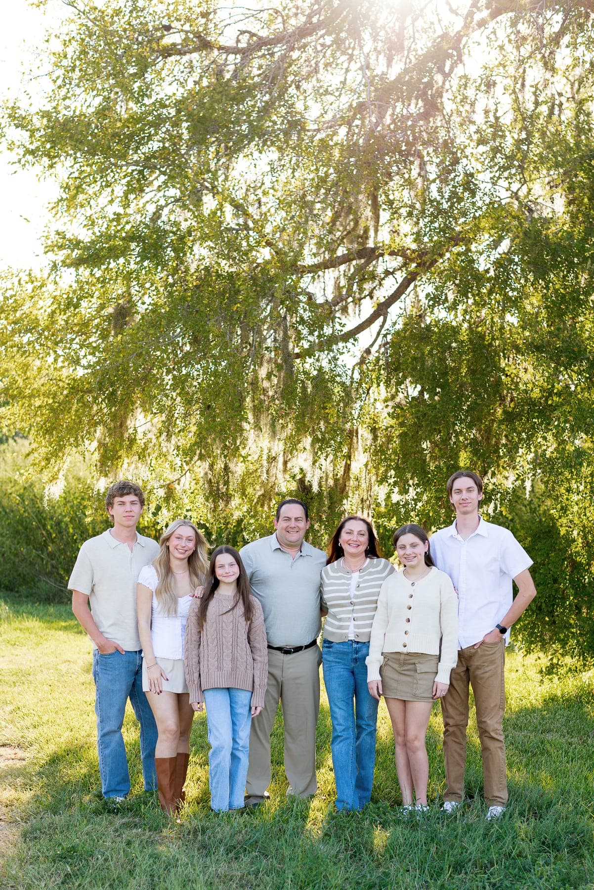 The Gerhardt family, the owners of Bluebonnet Exteriors HTX