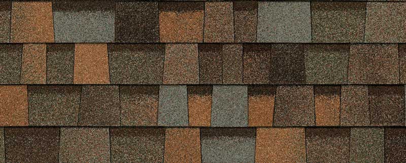 Aged Copper architectural shingle color